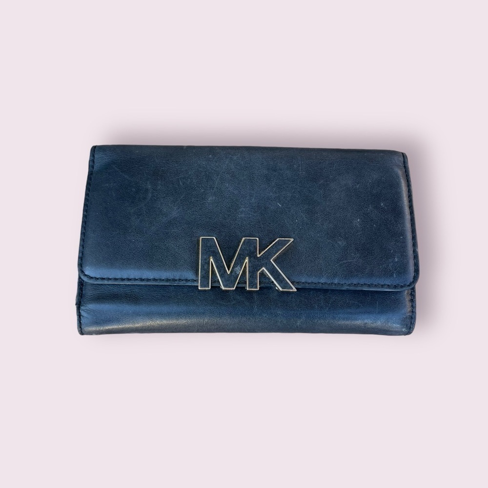 Michael Kors Large Genuine Leather Wallet